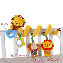 Load image into Gallery viewer, Baby Musical Mobile Toys for Bed/Crib/Stroller Plush Baby Rattles Toys for Baby Toys 0-12 Months Infant/Newborn Educational Toys