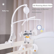 Load image into Gallery viewer, Cartoon Baby Crib Mobiles Rattles Music Educational Toys Bed Bell Carousel for Cots Infant Baby Toys 0-12 Months for Newborns