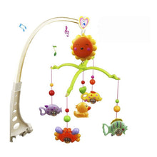 Load image into Gallery viewer, Cartoon Baby Crib Mobiles Rattles Music Educational Toys Bed Bell Carousel for Cots Infant Baby Toys 0-12 Months for Newborns