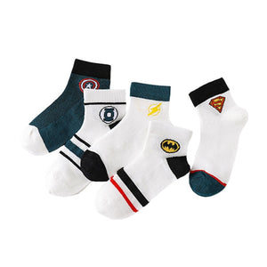 5 Pairs/pack 1-12years Cute Unisex Cotton Baby Toddler Kids Socks